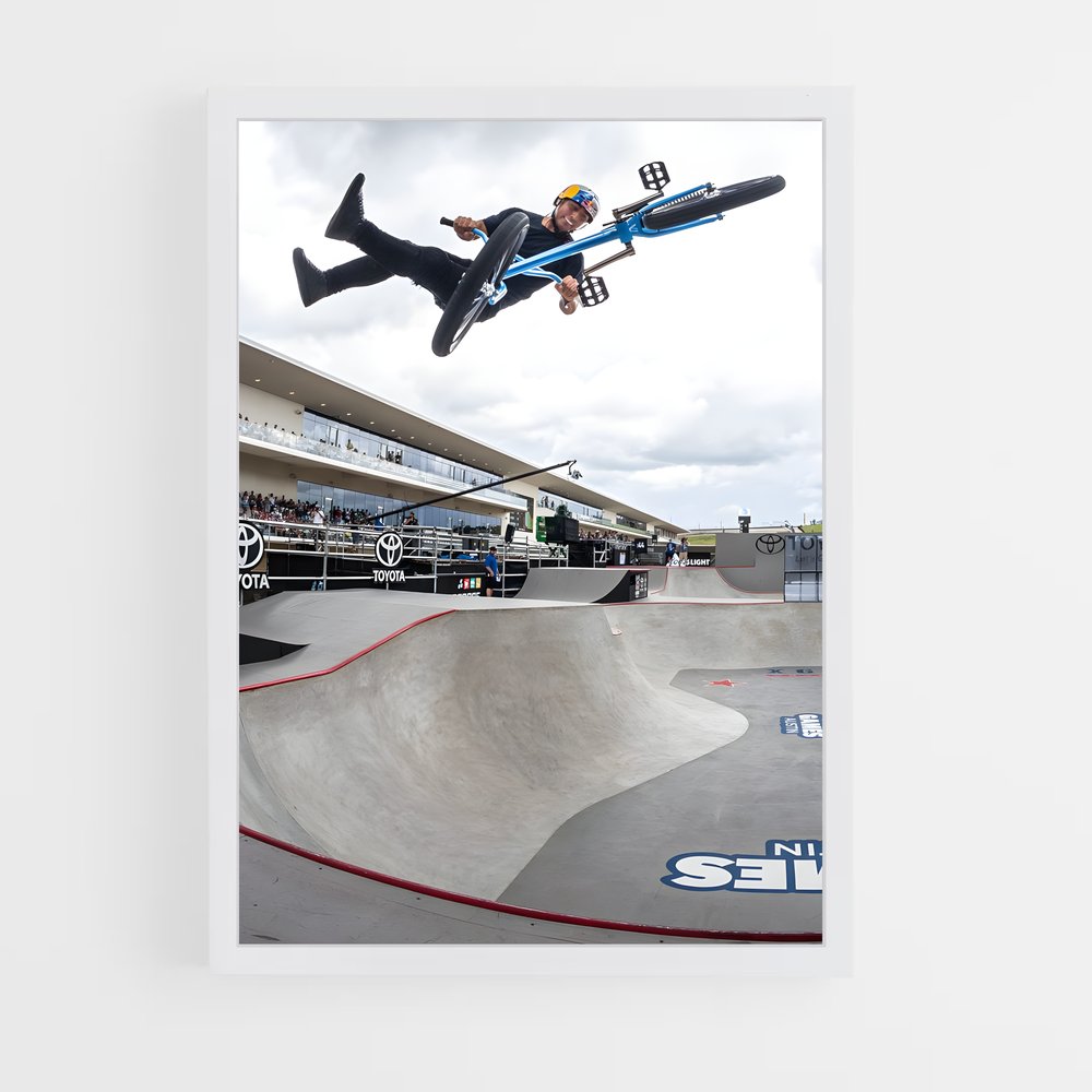 Poster Business on Wheels – affiche BMX (vue 3)